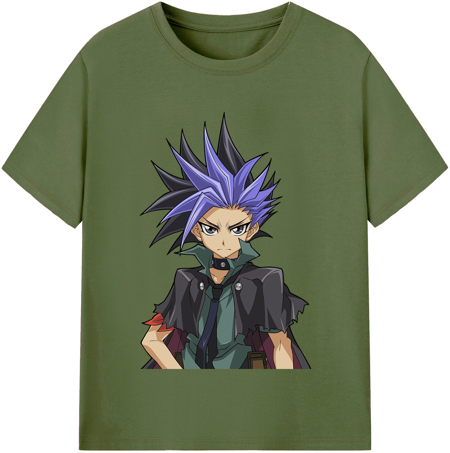 （画像用） 遊☆戯☆王 Yu-Gi-Oh! 綿100％半袖Tシャツ（フロントプリント）